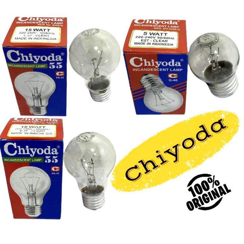 lampu bohlam Chiyoda