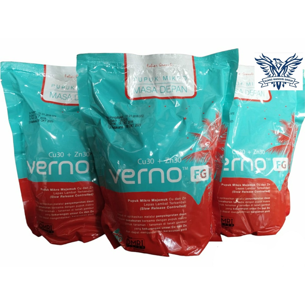 Pupuk Mikro Verno FG 1 Kg - Verno FG Cu30 + Zn30