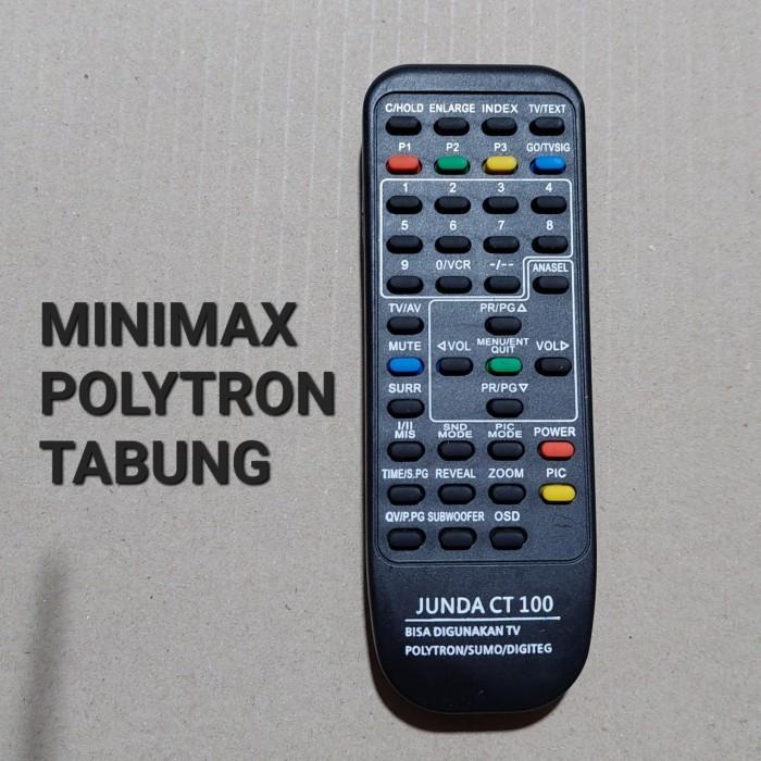 POLYTRON TV remote remot tv tabung minimax digitec smart digital