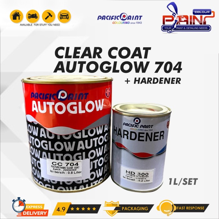 Clear Coat Autoglow CC 704 1L/set