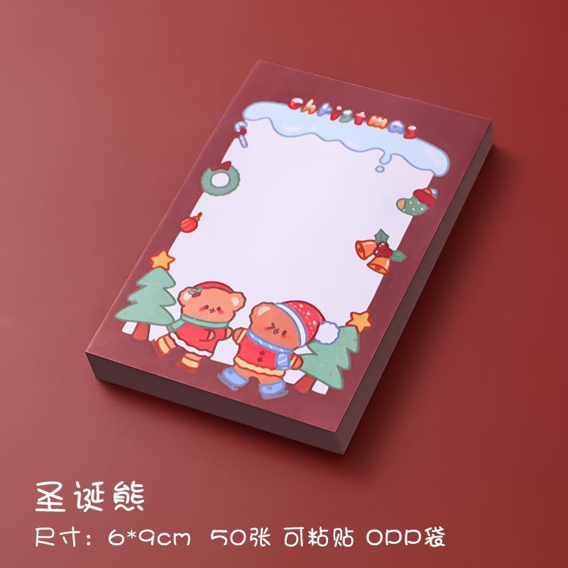 STICKY NOTE INS NATAL MERRY CHRISTMAS/ MEMO STICKY NOTE 50 LEMBAR MM-N1