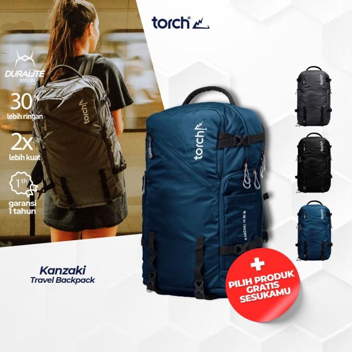 Torch Tas Ransel - Light Travel Backpack Kanzaki Classic 30 Liter