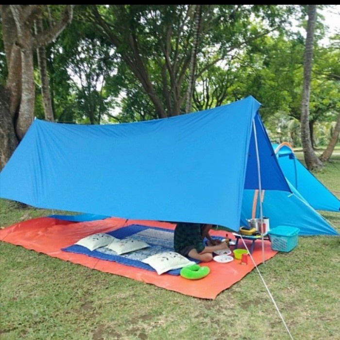 tenda flysheet bahan anti air 3x4