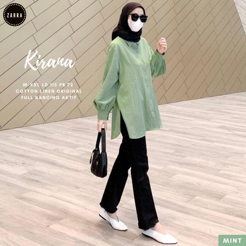 (BISA COD)KIRANA BLOUSE TERBARU