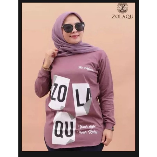 KAOS SEMI TUNIK/KAOS ZOLAQU MODEL SEMI TUNIK/SEMI TUNIK TERBARU