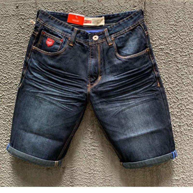 CELANA PENDEK JEANS WORCO PLOS MODEL TERBARU