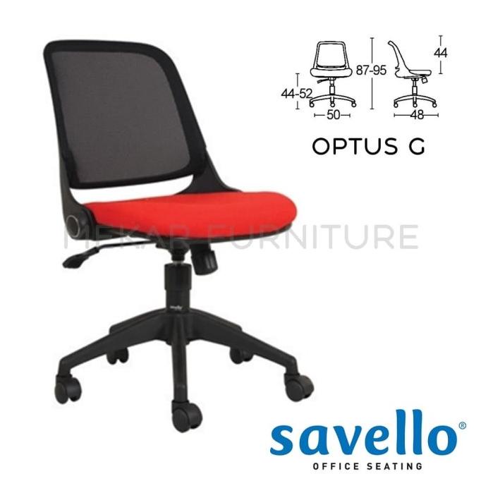 ada Kursi Kantor Savello Optus G - Mekar Furniture ready