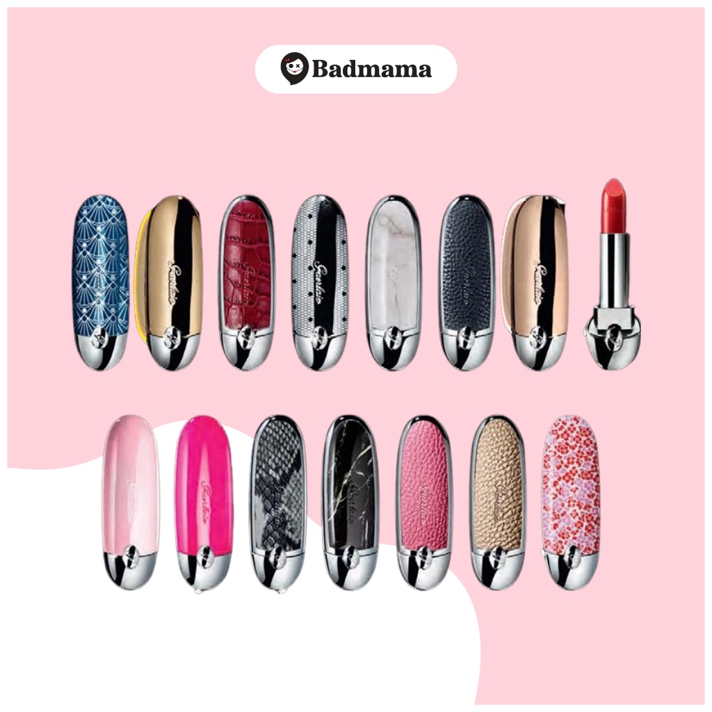 Guerlain Paris Rouge G Lipstick  + Case