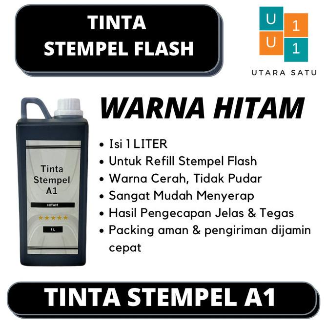 

Tinta Stempel Flash Warna Hitam 1 Liter