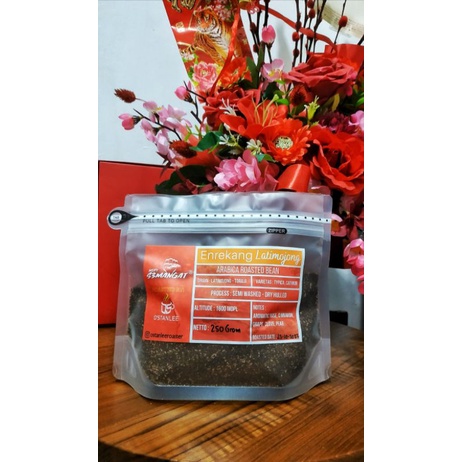 

Kopi Semangat Arabika Toraja Enrekang Roasted bean 200gram