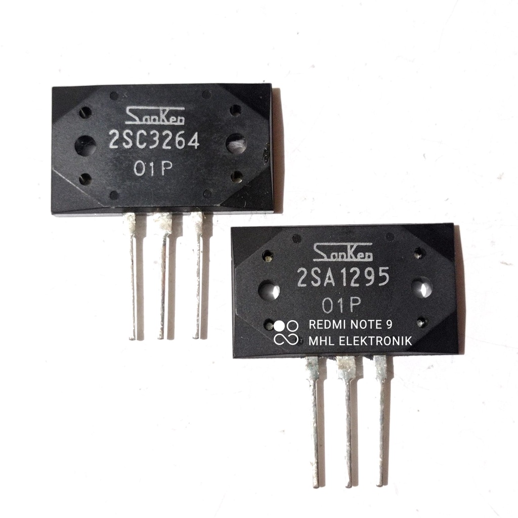 Transistor SANKEN 2SA1295 Dan 2SC3264 ORIGINAL ASLI