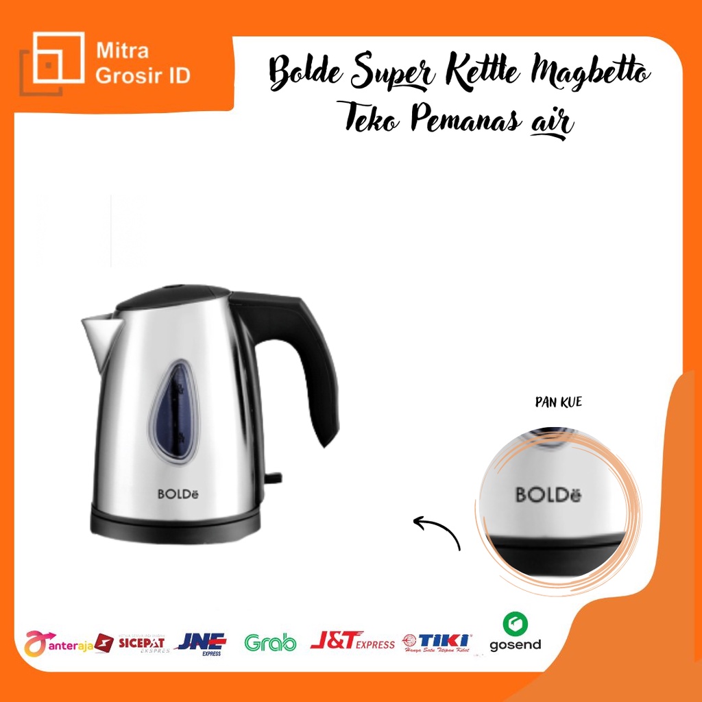 BOLDE Super Kettle MAGNETTO Teko Pemanas Air