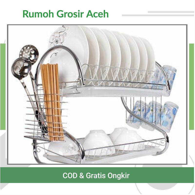 [ACEH] RAK PIRING 2 SUSUN