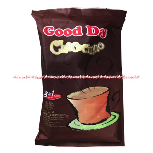 Good Day Chococinno Isi 10sachet Kopi Instan Goodday Gooday Coco Cino Kopi Instan Kopi Coklat 3in1 Instan Coffee 10pcs