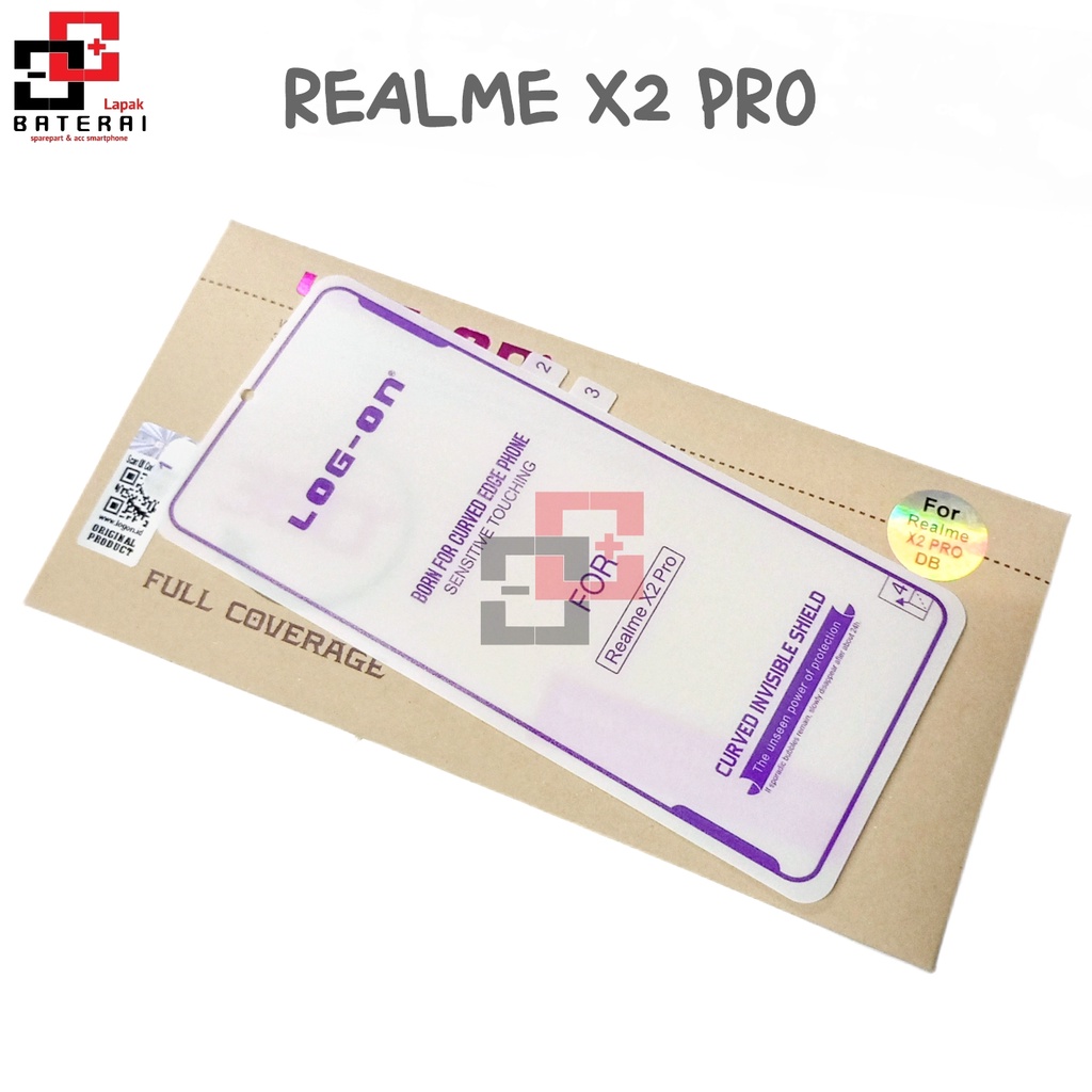 LOG - ON Anti Gores REALME X2 PRO - hydrogel antishock