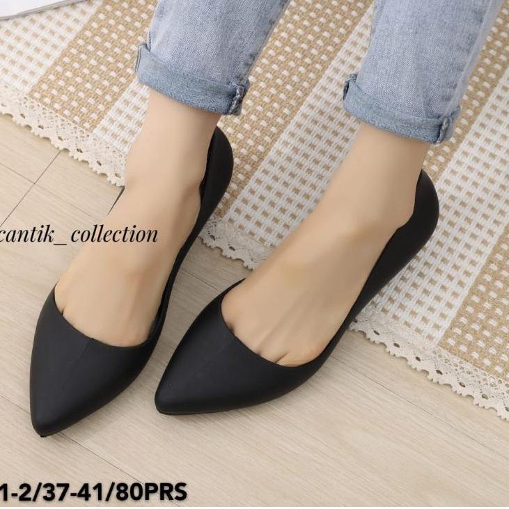 Buruan Beli Sepatu Kerja Wanita Breslin JX021 - Sepatu Wedges Wanita Breslin JX021 Ewako