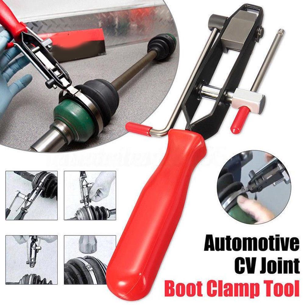 【2 pcs】Tang Crimper Cv Joint Boot Clamp/Car ATV Auto CV Joint Banding Clamp Tool/Cv Joint Boot Clamp Pliers Car Banding Hand Tool Kit