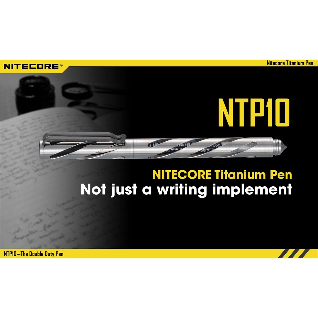 Nitecore NTP10 Titanium Tactical Pen