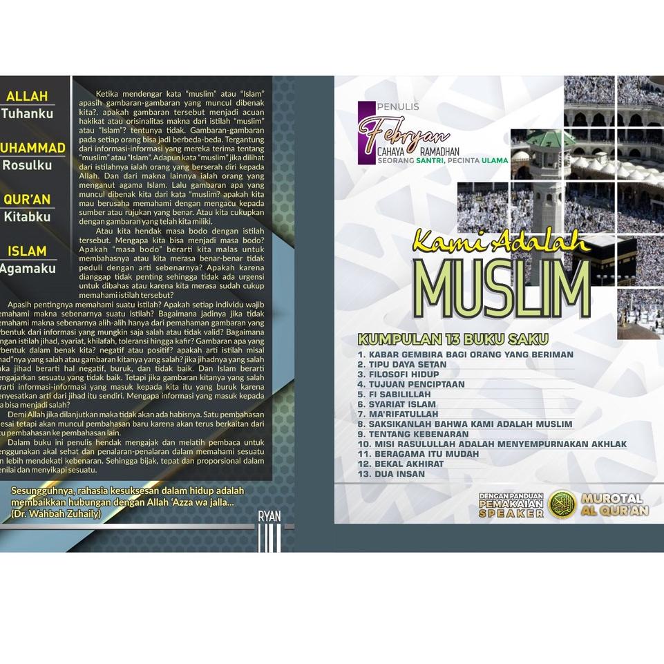 Beli cepaat--[Bundling] Speaker Murottal Al Quran Alquran + Buku Islam (Bisa Rekam & Pengeras Suara 