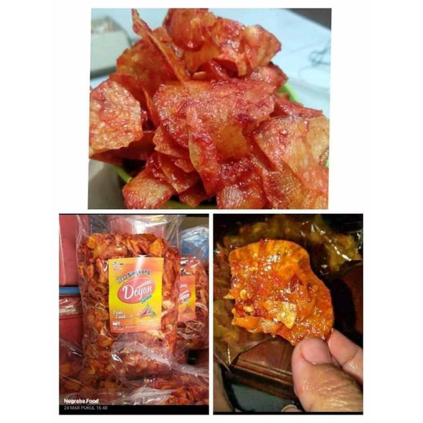 

[ 250gr ] Termurah Keripik Singkong Sambal Balado Sinjay Padang Jawa Madura Sambalado