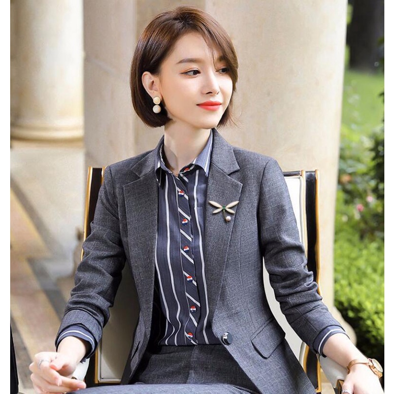 Bros Pin Bentuk Capung Aksen Mutiara Gaya Korea Untuk Wanita