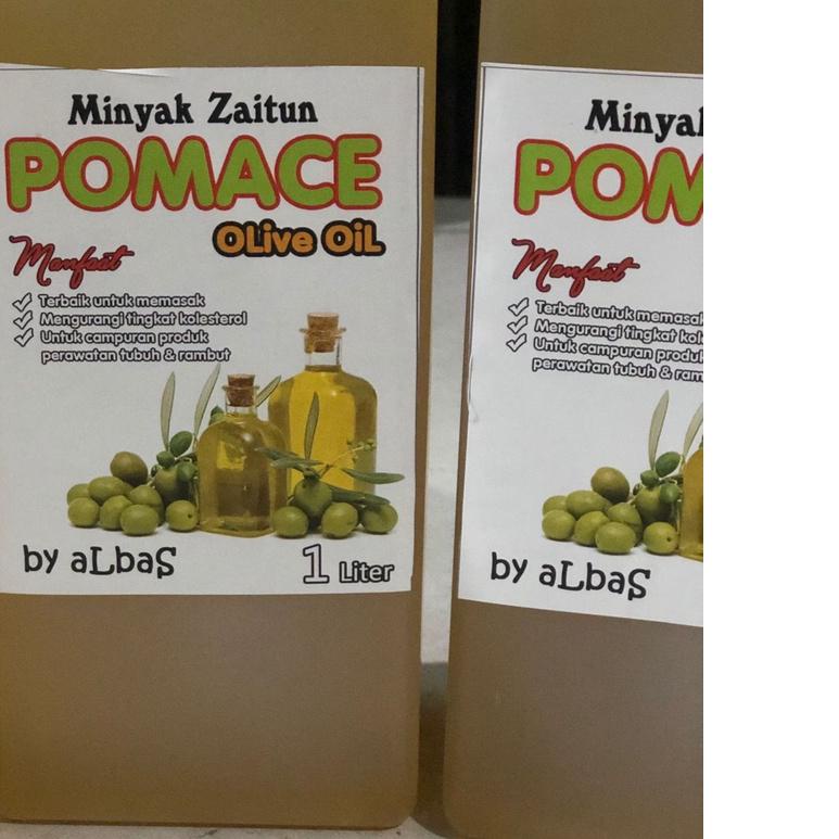 

Pomace Olive Oil / Minyak Zaitun Pomace 1 Liter Terbaik menumis menggoreng memasak ASLI ORIGINAL