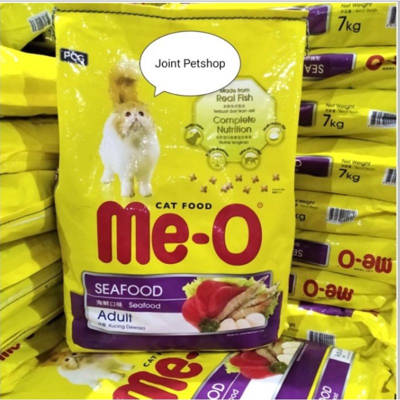 Expedisi Meo Seafood Adult 7kg / makanan kucing Dewasa me-o Karungan