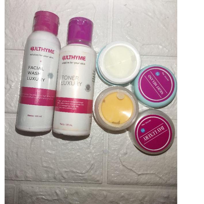 BISA COD ✔️BISA COD TERMURAH PAKET LUXURY/ACNE/ BLENDING/MELANO/SUPERWHITE ULTHYME SKINCARE APOTEK C
