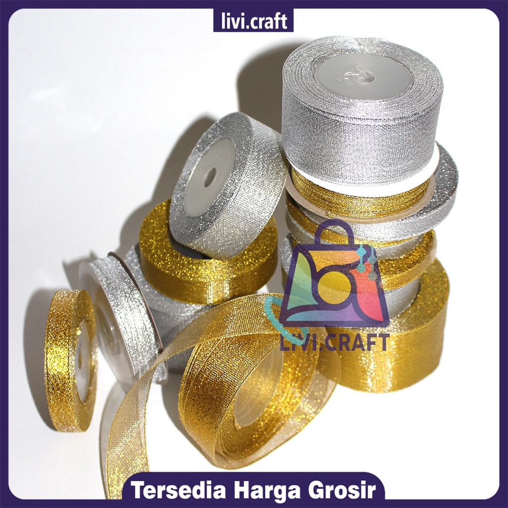 

PITA EMAS/PERAK (1 Roll) 8 SIZE (1/8 inch - 2 inch)