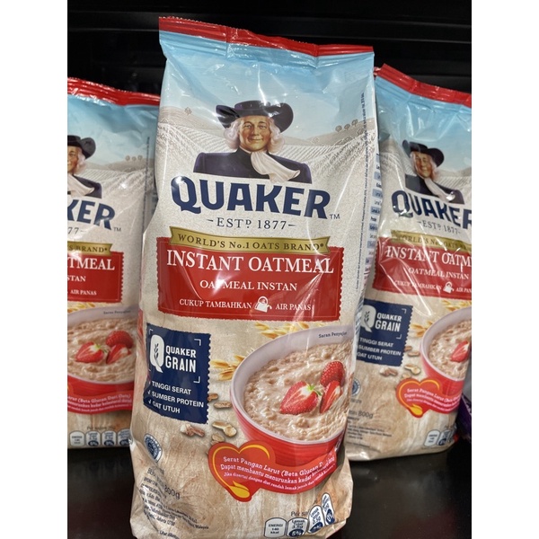 

Quacker Instant Oatmeal 800gr