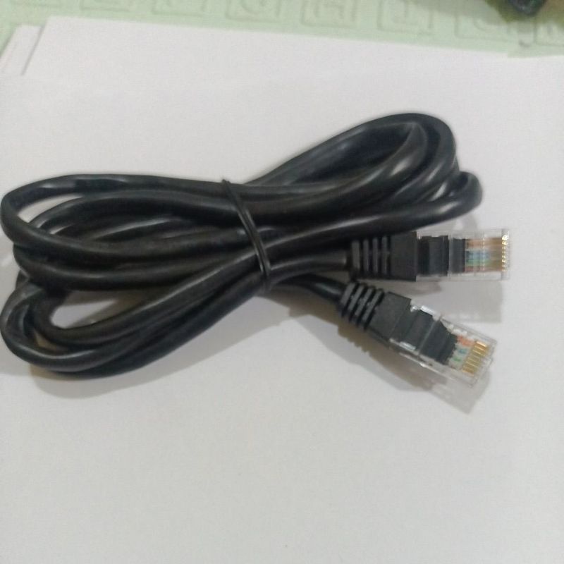 Kabel LAN (1 Meter) Cat5e 1 Meter UTP Cable Network