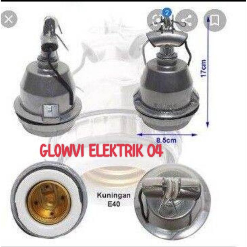 Jual Fitting Lampu Mercury E Fitting Wd E Fitting Lampu Wd E Shopee Indonesia