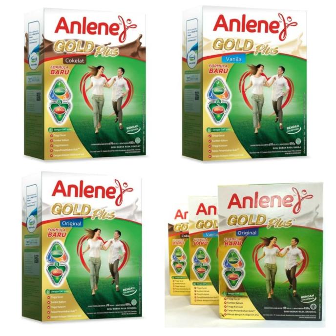 

[ COD ] Anlene Gold Plus 650 Gram - Susu Anlene Gold Plus