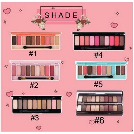 [Per Buah] LAMEILA 10 Color Eyeshadow Play Color 3596