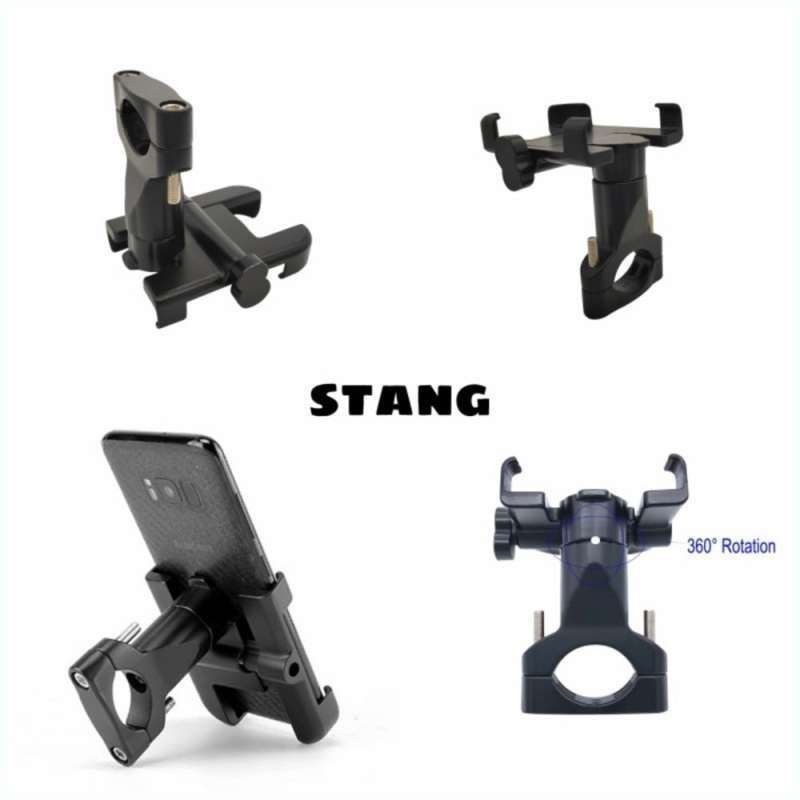 Holder Motor Stang Model HM-22/ Bahan Besi Berkualitas Holder Universel/ Dudukan Handphone HM 22 / Holder HP Motor Stang Bahan Besi Full Metal Aluminium Universal HM-22 / HM 22