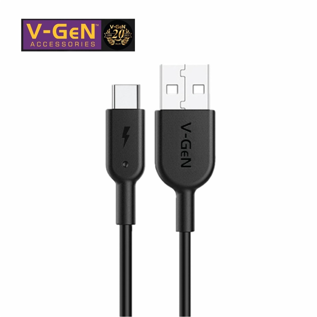 KABEL USB V-GEN 2.4A 2M VCB-18 TYPE C