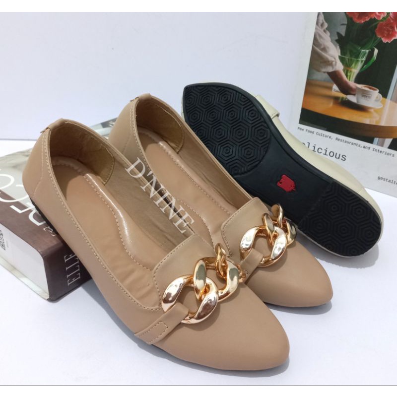 SERENNA WS 01 Sepatu Wanita flatshoes sol karet