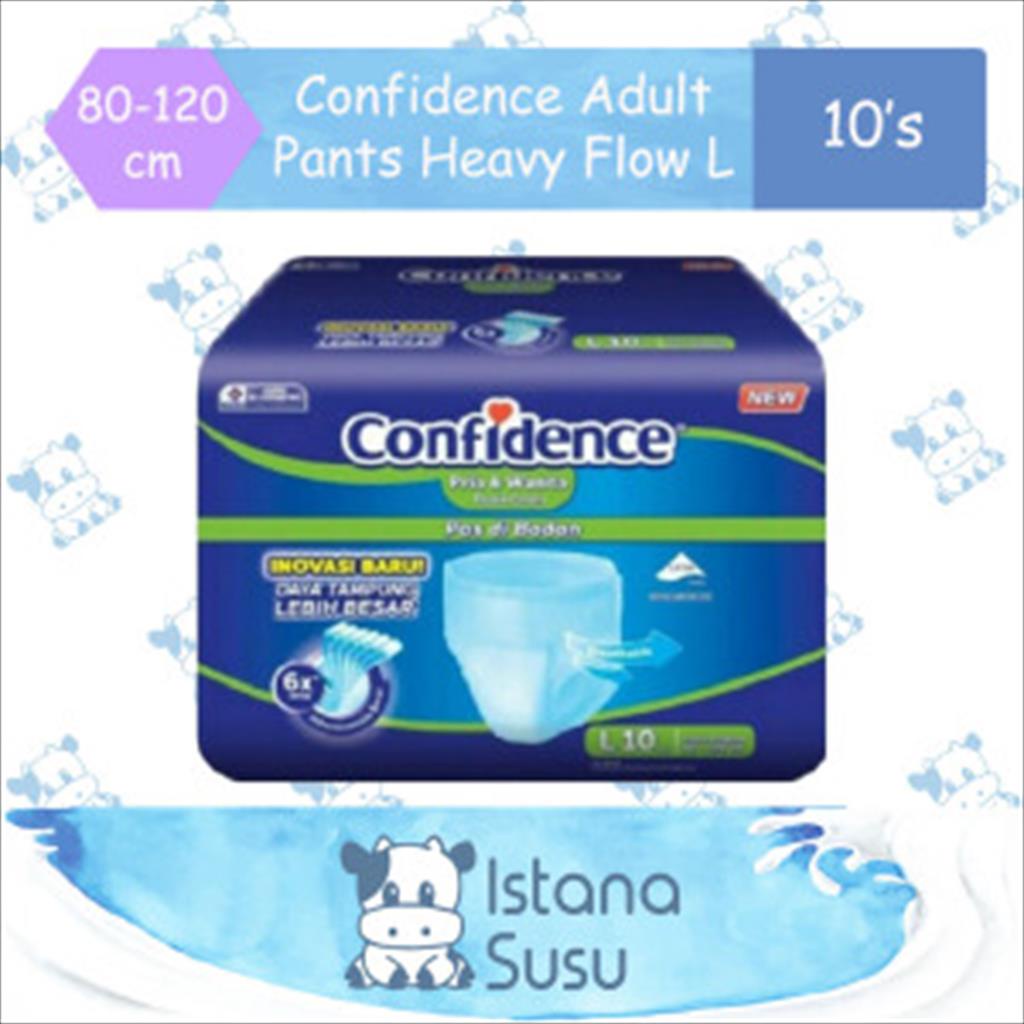 Confidence Adult Pants Heavy Flow L 10s