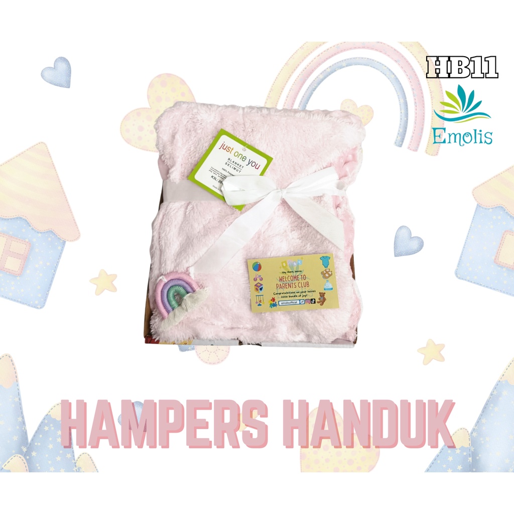 HB11 Hampers Bayi Newborn Baby Gift Emolis Kado Bayi Lahiran Unisex / Boy / Girl Perlengkapan Bayi Murah