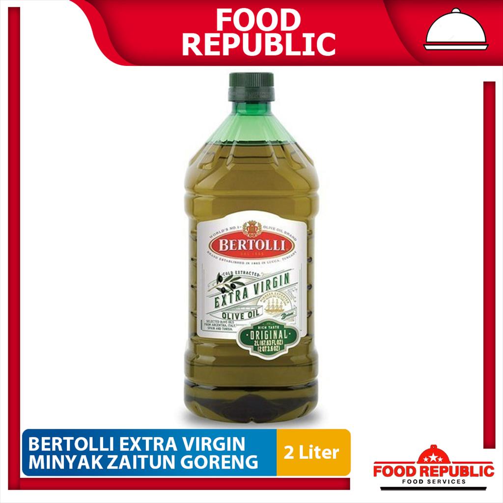 Bertolli Extra Virgin Olive Oil / Minyak Zaitun Murni 2 LTR BEST SELL HALAL