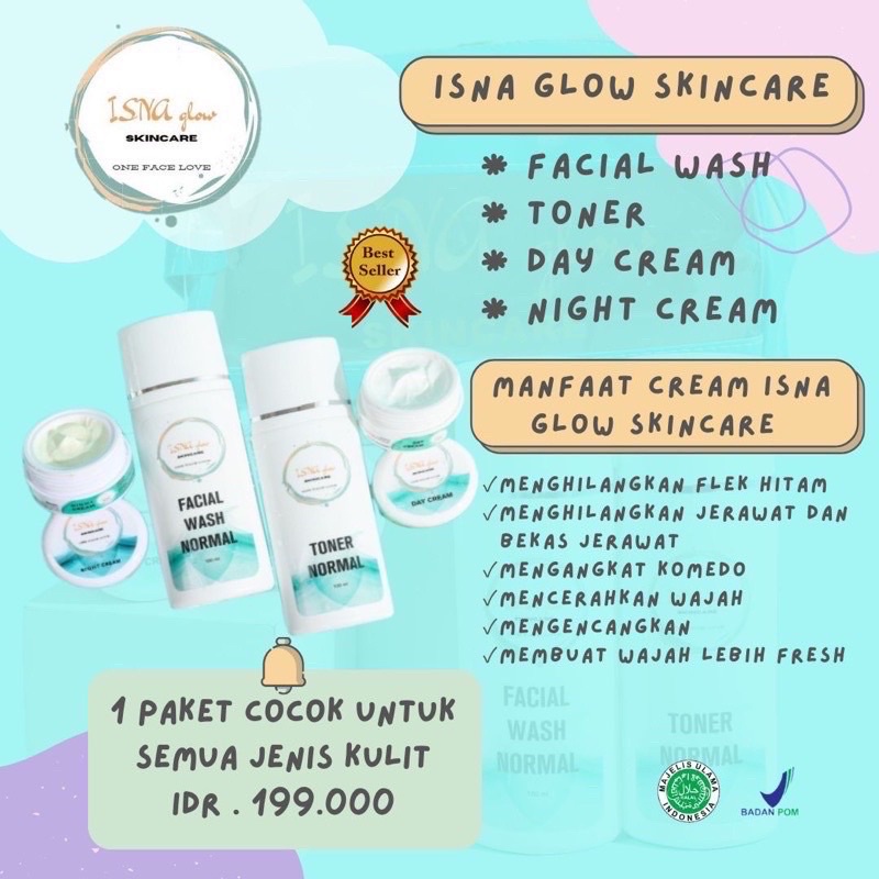 ISNA GLOW SKINCARE ORIGINAL || FREE EMAS LOTION!!!