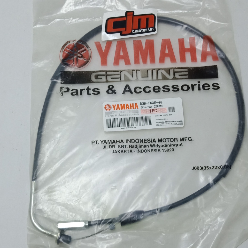 KABEL GAS VEGA ZR JUPITER Z 5D9 BERKUALITAS ORIGINAL