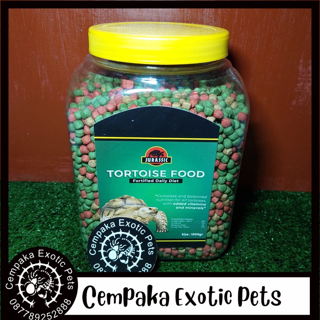 Jual PELET JURRASIC 1KG MAKANAN TORTOISE FOOD TORTO TURTLES KURA DARAT