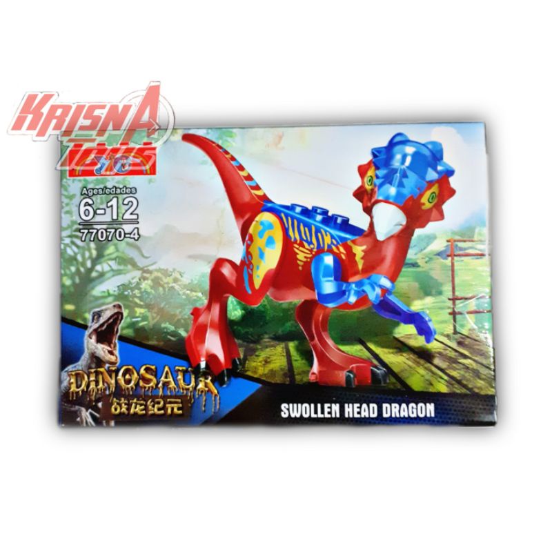 MAINAN BALOK SUSUN DINOSAURUS/BRICK DINO