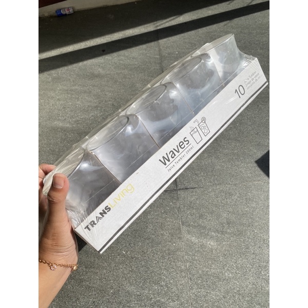 gelas transLiving isi 10