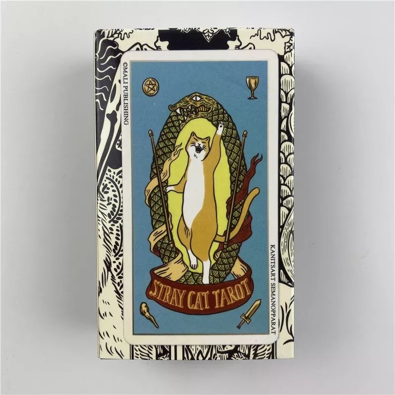 Stray Cat Tarot 12x7cm include guide paper