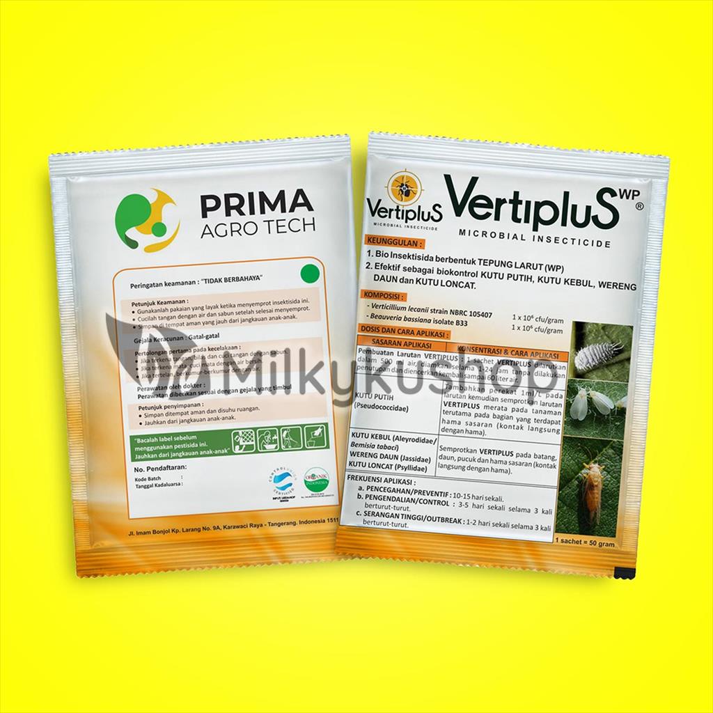 VERTIPLUS WP 50 GRAM PER SACHET BIO INSEKTISIDA