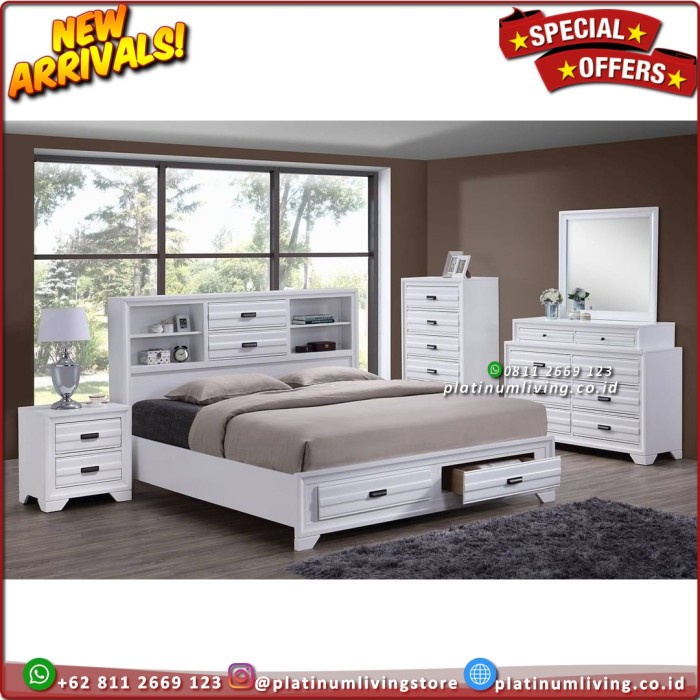 Tempat Tidur Duco 160x200 Minimalis Serbaguna