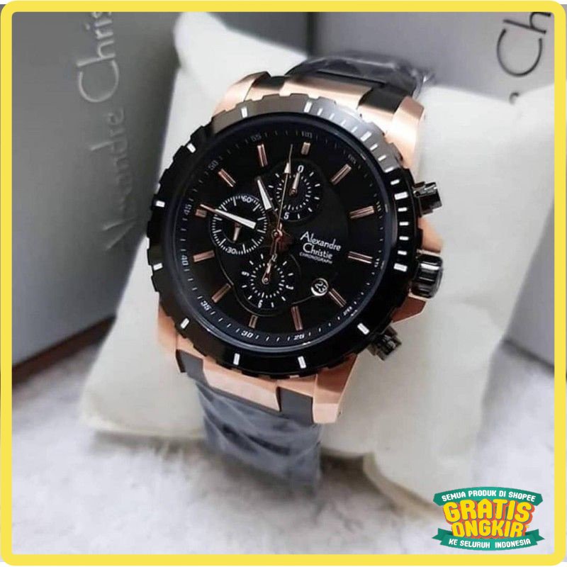 JAM UNTUK PACAR / JAM TANGAN ALEXANDER CHRISTIE AC TIPE 6141 TERBARU JAM MURAH ALEXANDER CHRISTIE AC