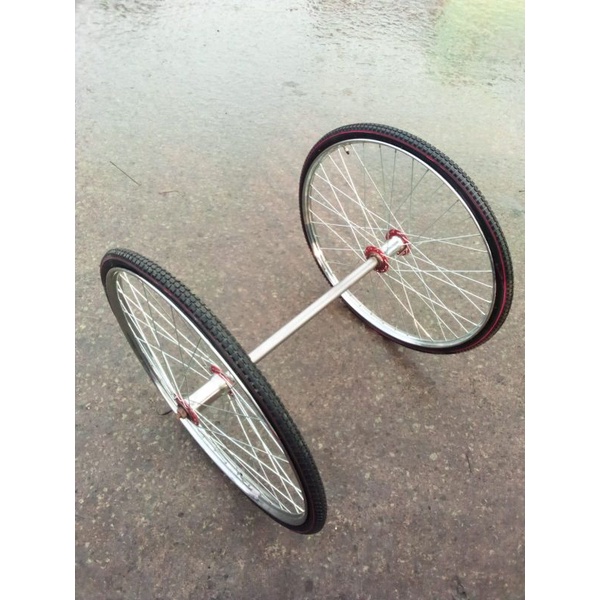Velg becak/roda becak gerobak 1set UK 28